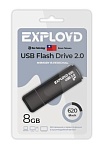 EXPLOYD 8GB EX-8GB-620- черный