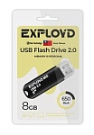 EXPLOYD 8GB EX-8GB-650- черный