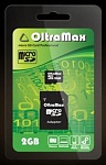 OLTRAMAX MicroSDHC 2GB + адаптер SD OM002GCSD-AD