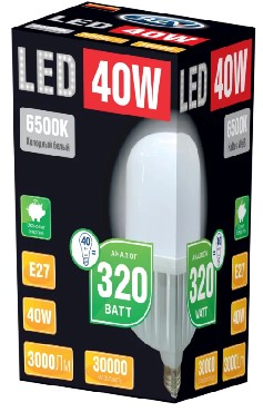 Лампа светодиодная (E27, Е40) Светодиодная лампа REV 32418