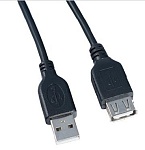PERFEO U4504 USB2.0 A вилка - А розетка 3 м
