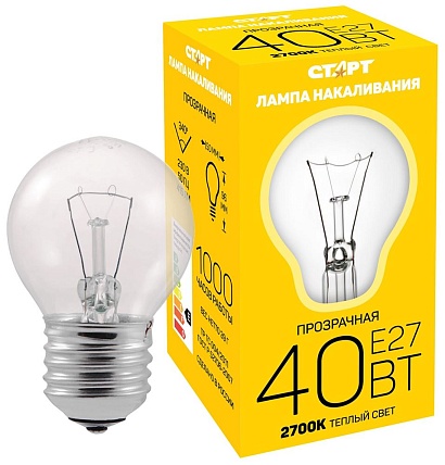 Лампа светодиодная (E27, Е40) СТАРТ 10182 ДШ 40Вт Е27