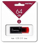 SMARTBUY SB64GBCL-K 64GB CLICK / черный/красный