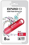 EXPLOYD 8GB-570- красный