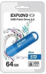 EXPLOYD 64GB-570- синий