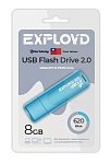 EXPLOYD 8GB EX-8GB-620- синий