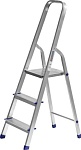 СИБИН Лестница-стремянка алюминиевая, 3 ступени, 60 см 38801-3