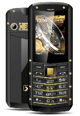 TEXET TM-520R черный/желтый