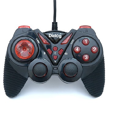 DIALOG GP-A13 - черный/красный