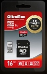 OLTRAMAX 16GB MicroSDHC Class 10 UHS-1 Elite + адаптером SD 45 MB/s