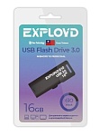 EXPLOYD 16GB EX-16GB-610- USB 3.0 черный
