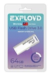 EXPLOYD 64GB EX-64GB-610- USB 3.0 белый