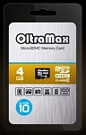 OLTRAMAX 4GB MicroSDHC Class10