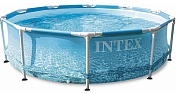 INTEX Бассейн каркасный 3.05 m x 76 cm + фильтр-насос INTEX  Арт. 28208NP