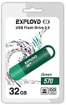 EXPLOYD 32GB-570- зеленый